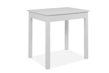 Esstisch >Capri< in Weiß - 110x76x67cm (BxHxT)