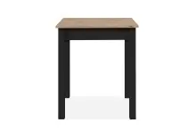 Esstisch >Capri< in Dekor Artisan Eiche / schwarz -...