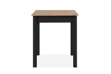Esstisch >Capri< in Dekor Artisan Eiche / schwarz -...