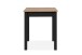 Esstisch >Capri< in Dekor Artisan Eiche / schwarz - 60x76x67cm (BxHxT)