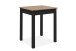 Esstisch >Capri< in Dekor Artisan Eiche / schwarz - 60x76x67cm (BxHxT)