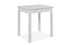 Esstisch >Capri< in Weiß Dekor - 90x76x67cm...
