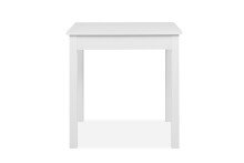 Esstisch >Capri< in Weiß Dekor - 90x76x67cm...