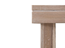 Esstisch >Dublin I< aus Massivholz - 76cm (H)