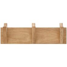 Garderobenleiste >BANTRY< 3 Haken, in Eiche,...