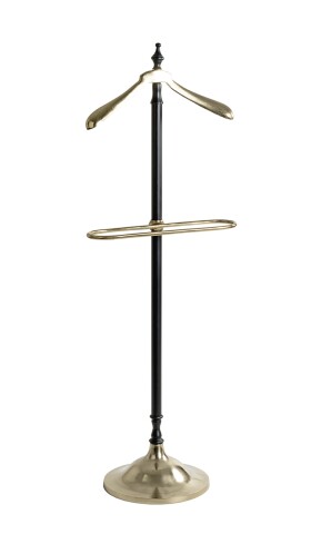 Herrendiener >55263< in goldfarbig, schwarz - 45x130x32 (BxHxT)