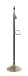 Herrendiener >55263< in goldfarbig, schwarz - 45x130x32 (BxHxT)