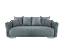 Schlafsofa >Phedra< Armlehnfunktion, 9758 Corto mint, Mikrofaser - 242x90x131cm (BxHxT)