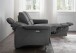 Ecksofa >Ludwigshafen< Motor-funktion, Kopfstütze, Stauraum, anthrazit - 231x113x165 (BxHxT)