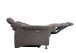 Ecksofa >Ludwigshafen< Motor-funktion, Kopfstütze, Stauraum, grau-braun - 231x113x165 (BxHxT)
