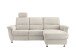 Ecksofa >Ludwigshafen< Motor-funktion, Kopfstütze, Stauraum, beige - 231x113x165 (BxHxT)
