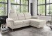 Ecksofa >Ludwigshafen< Motor-funktion, Kopfstütze, Stauraum, beige - 231x113x165 (BxHxT)