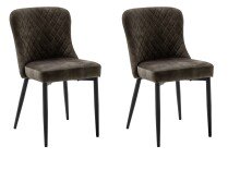 4-Fußstuhl >Aboshi< (2er Set) mit Federkern,...