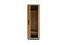 Garderobenschrank >GRENO< 2 Böden, 1 Stange, in Eiche teilmassiv - 69,5x200,5x40 (BxHxT)