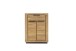 Garderoben-Set >Greno< (4-teilig) Massivholzfront - Teilmassiv - 160x200,5x40 (BxHxT)