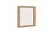 Garderoben-Set >Greno< (2-teilig) Massivholzfront - Teilmassiv - 80x200,5x40 (BxHxT)