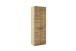 Garderobenschrank >ARAYA<  2 Türen, Eiche teilmassiv - 69x195x40,5 (BxHxT)