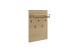 Garderobenpaneel >ARAYA< 5 Haken, Ablage, Eiche teilmassiv - 79x112x27 (BxHxT)