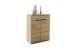 Garderoben-Set >ARAYA< (5-teilig) in Eiche teilmassiv - 227x195x40,5 (BxHxT)