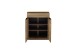 Garderoben-Set >ARAYA< (5-teilig) in Eiche teilmassiv - 227x195x40,5 (BxHxT)