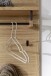 Garderoben-Set >ARAYA< (2-teilig) in Eiche teilmassiv - 79x195x40,5 (BxHxT)