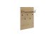 Garderoben-Set >ARAYA< (4-teilig) in Eiche teilmassiv - 158x195x40,5 (BxHxT)