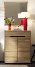 Garderoben-Set >ARAYA< (2-teilig) in Eiche...