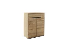 Garderoben-Set >ARAYA< (2-teilig) in Eiche...