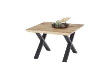 Couchtisch >ASOLA< in Eiche / schwarz, furniert -...