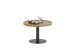 Couchtisch >MONTEVERDE< in Eiche furniert, Holzwerkstoff/ Metall - 40x60cm (HxD)