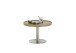 Couchtisch >MONTEVERDE< in Eiche furniert, Holzwerkstoff/ Metall - 40x60cm (HxD)
