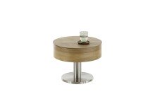 Couchtisch >TANGER< mit Lift un Stauraum, Asteiche furniert - 47/65x60cm (HxD)