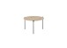 Couchtisch >ASSUAN< in Eiche, Massivholz / Metall - 33x55cm (HxD)