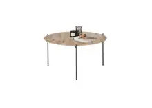 Couchtisch >ASSUAN< in eichenfarben, Massivholz/...