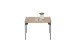 Couchtisch >ALTO< in Eiche, massivholz / Metall - 60x38x60cm (BxHxT)