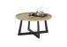 Couchtisch >CASORIA< in Eiche furniert - 80x40x80x80 (BxHxTxD)