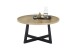 Couchtisch >CASORIA< in Eiche furniert - 80x40x80x80 (BxHxTxD)