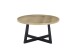 Couchtisch >CASORIA< in Eiche furniert - 80x40x80x80 (BxHxTxD)