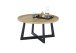 Couchtisch >CASORIA< in Eiche furniert - 80x40x80x80 (BxHxTxD)