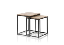 Satztisch >SAKURA< (2er Set) in Asteiche,...