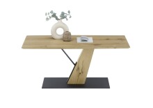 Couchtisch >BRESCIA< in Eiche furnier - 110x45x60 (BxHxT)