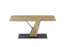 Couchtisch >BRESCIA< in Eiche furnier - 110x45x60 (BxHxT)