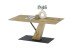 Couchtisch >BRESCIA< in Eiche furnier - 110x45x60 (BxHxT)