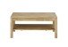Couchtisch >SALEM< mit Schublade, Kernbuche, Massivholz - 115x54x70cm (BxHxT)