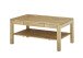 Couchtisch >SALEM< mit Schublade, Asteiche, Massivholz - 115x54x70cm (BxHxT)