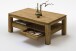 Couchtisch >GORDON< 2 Schübe, Asteiche, Massivholz - 115x45x70cm (BxHxT)