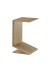 Beistelltisch >MOJAVE< in Eiche, Massivholz - 60x35x40cm (BxHxT)