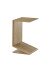 Beistelltisch >MOJAVE< in Eiche, Massivholz - 60x35x40cm (BxHxT)