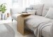 Beistelltisch >MOJAVE< in Eiche, Massivholz - 60x35x40cm (BxHxT)