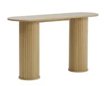 Konsolentisch >NOLA< in Eiche furniert, MDF -...